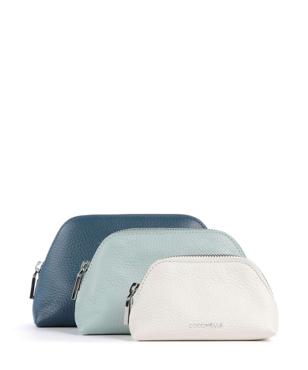 Coccinelle Helga Set Cosmetic bag deep blue/aquamarine/pearl