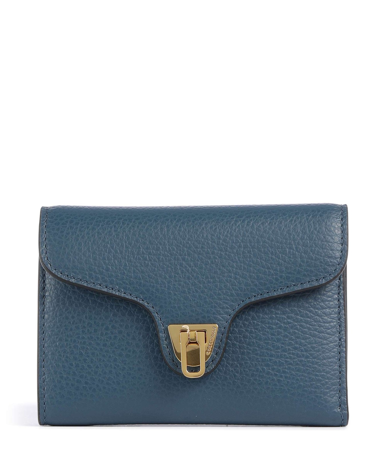 Coccinelle Beat Soft RFID Wallet deep blue