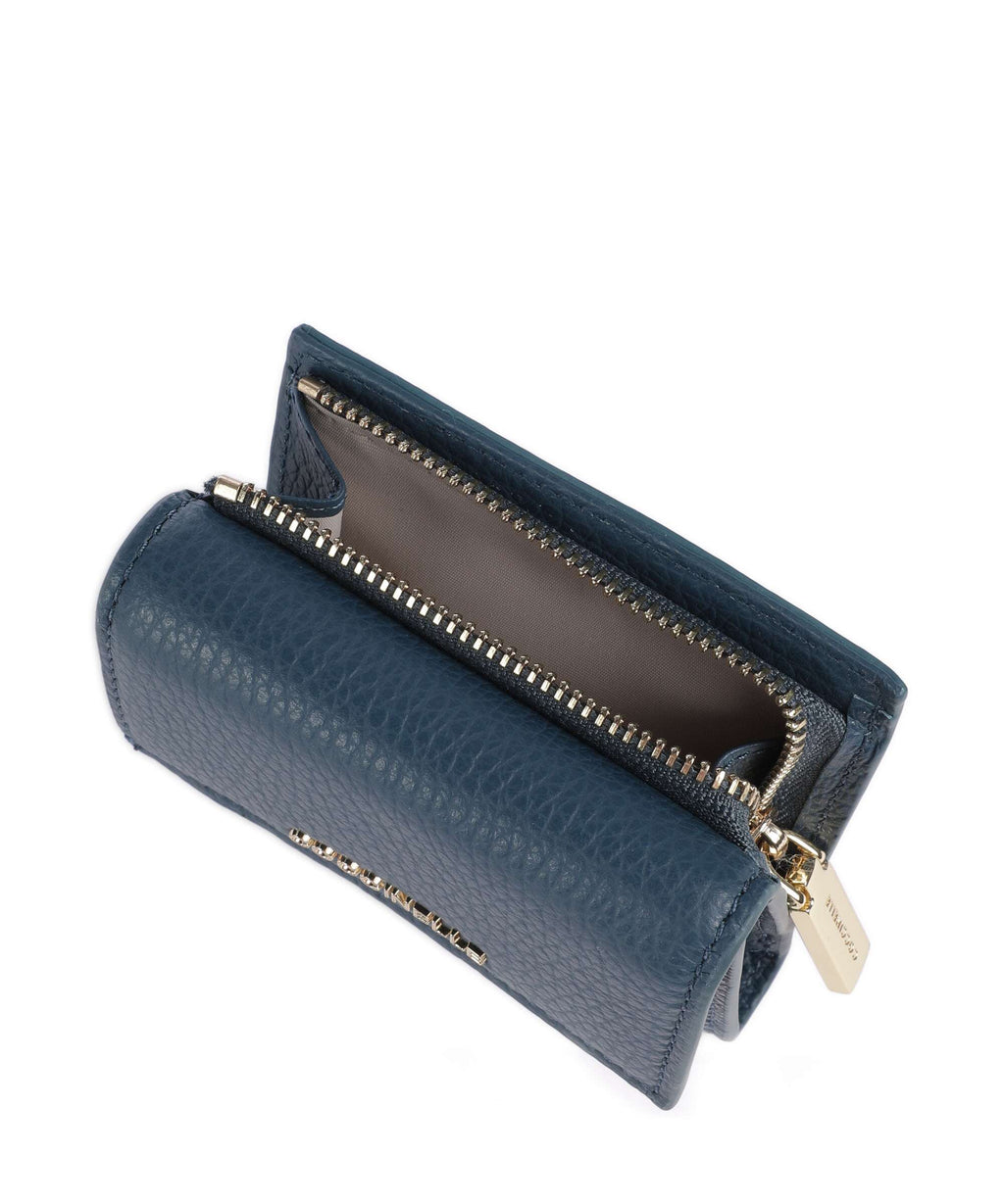 Coccinelle Metallic Soft Wallet deep blue