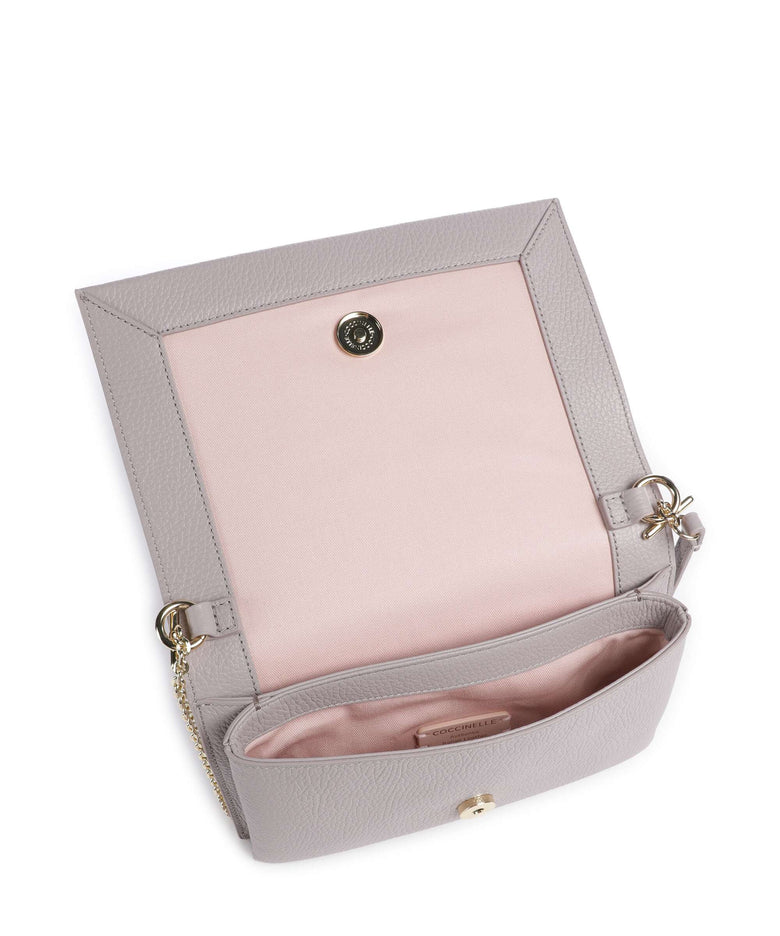 Coccinelle Dandy Crossbody bag oyster