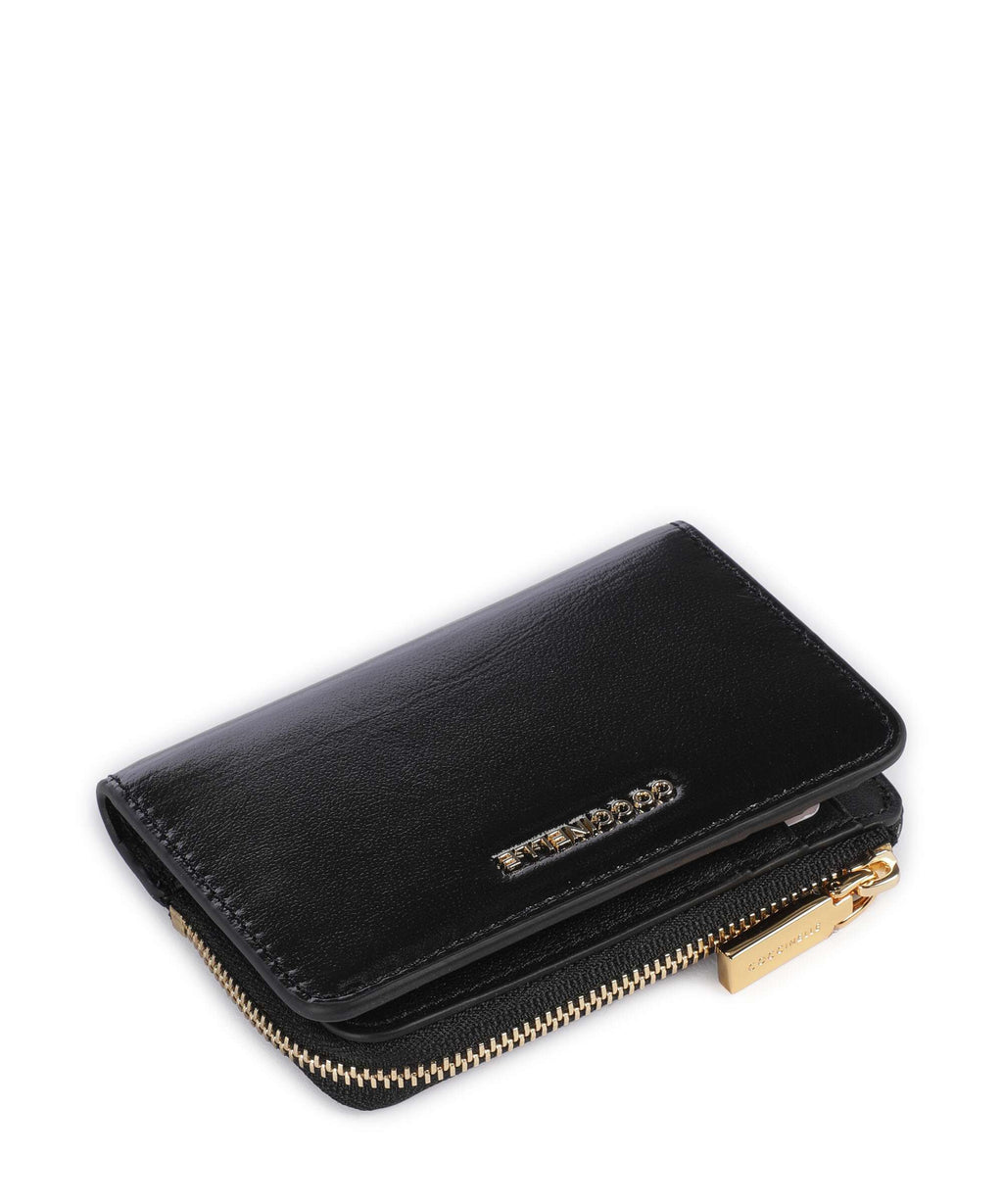 Coccinelle Metallic Shiny Smooth RFID Wallet noir