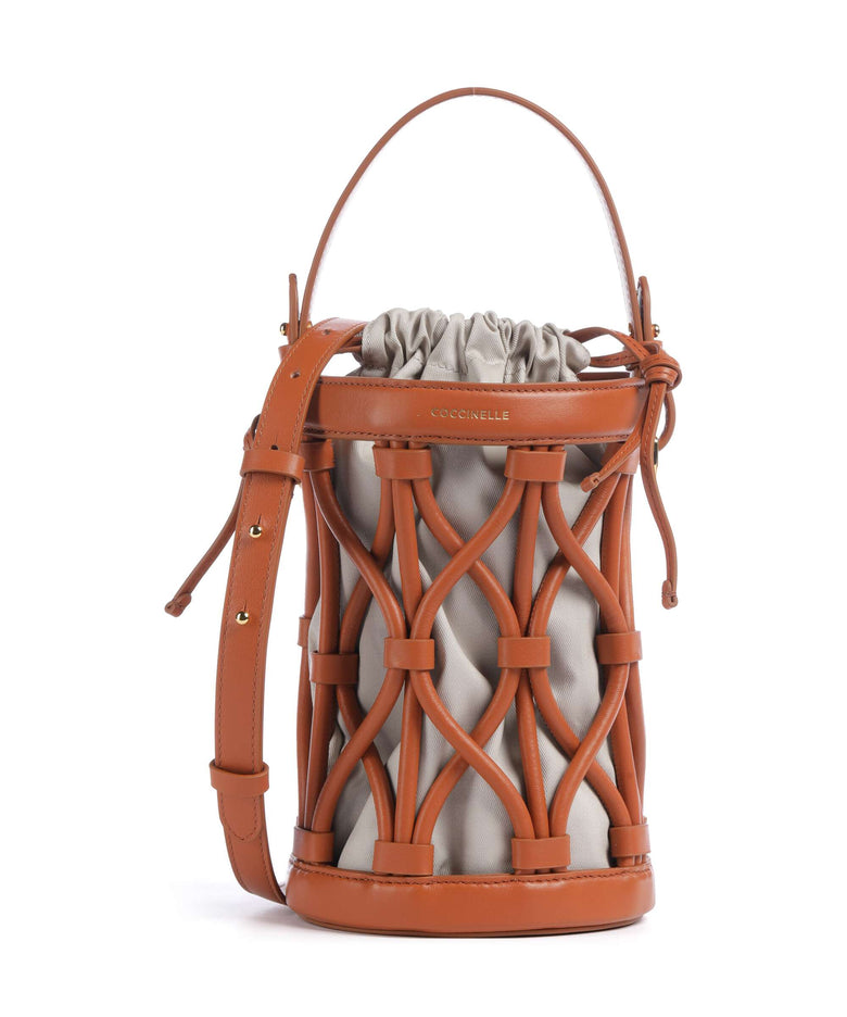 Coccinelle Koi Bucket bag crab