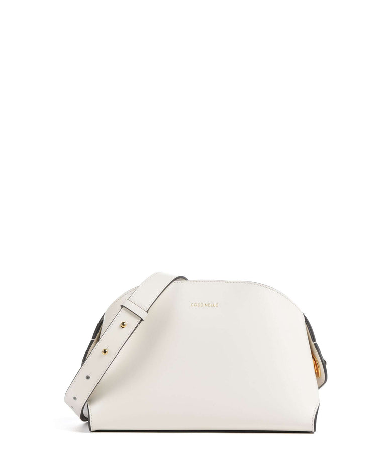 Coccinelle Tylde Calf Crossbody bag pearl