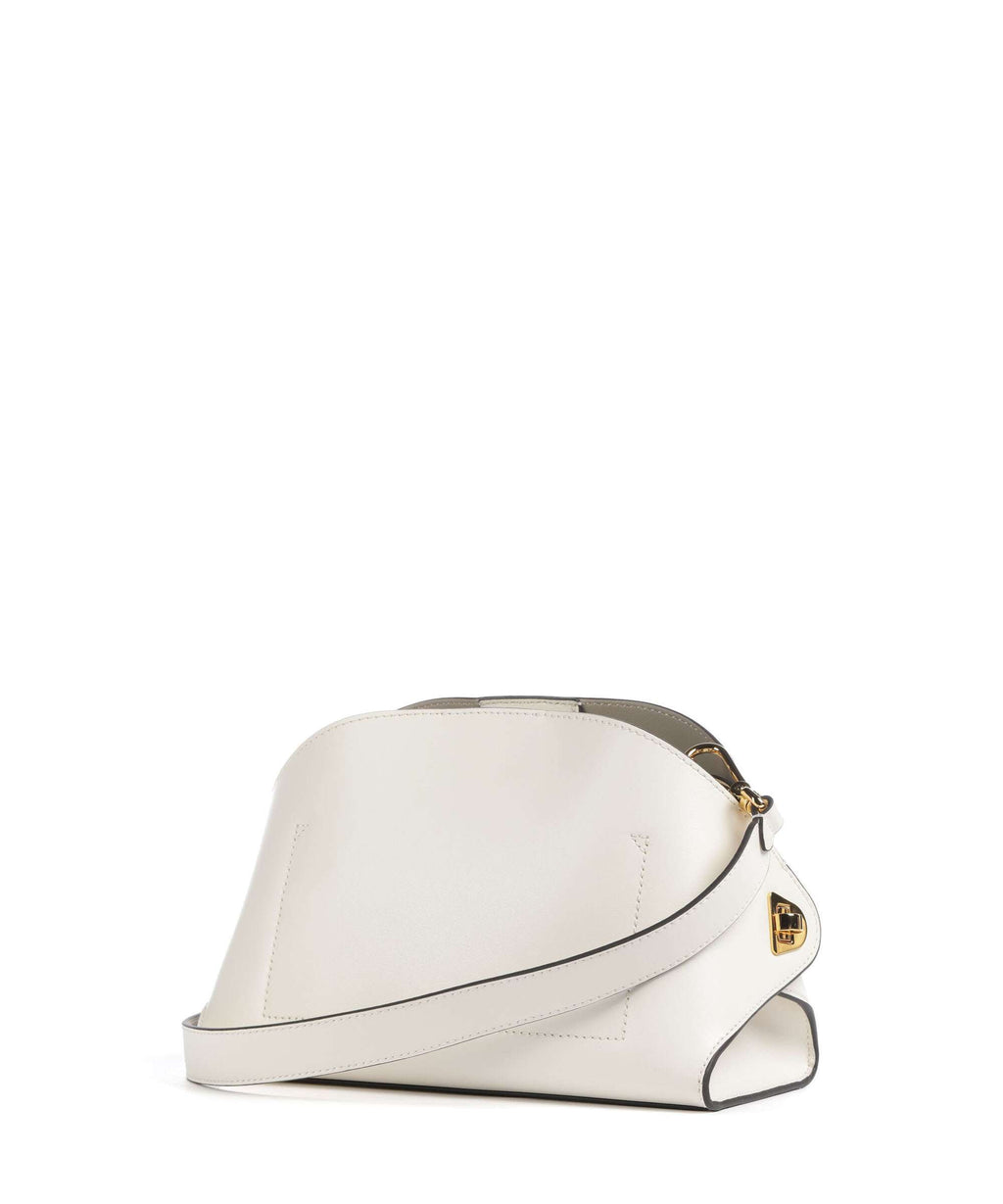 Coccinelle Tylde Calf Crossbody bag pearl