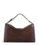 Coccinelle Elinor Suede Saco de balde brunette