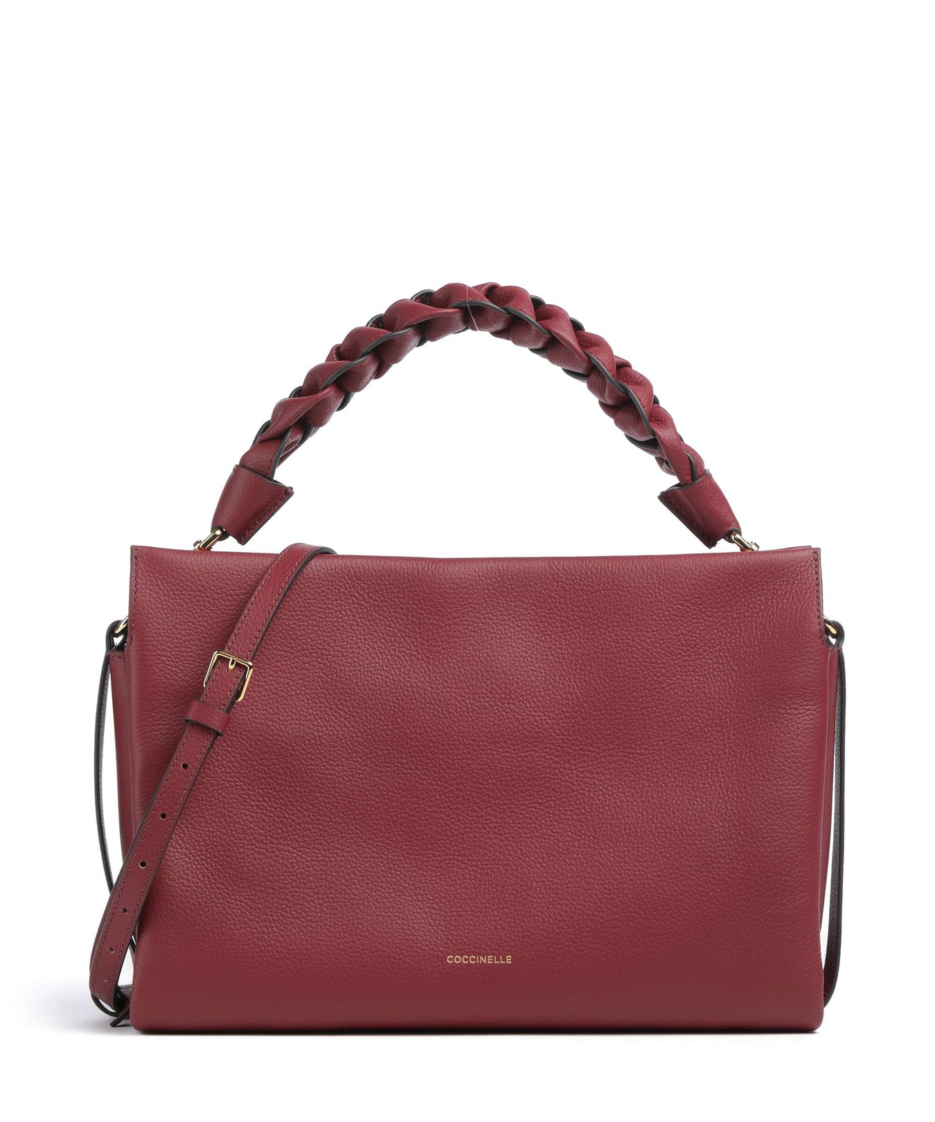 Coccinelle Boheme Grana Double Hobo bag ribes/prune
