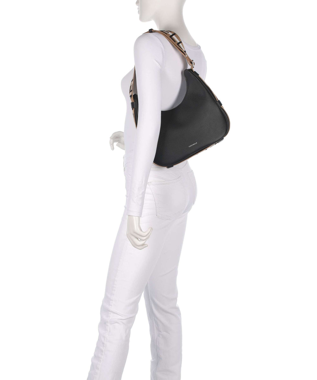 Coccinelle Raquel Shoulder bag noir/cognac