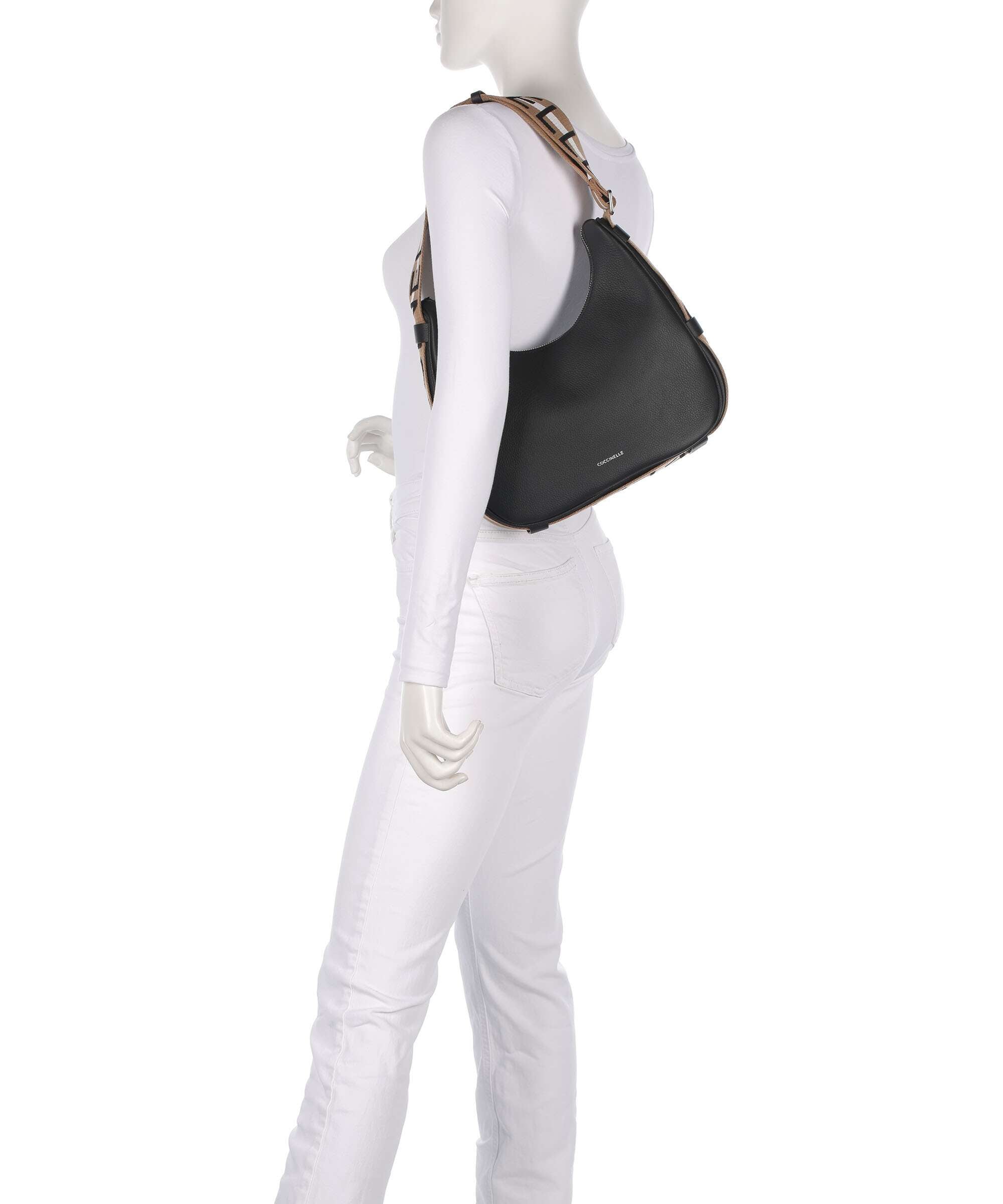 Coccinelle Raquel Shoulder bag noir/cognac