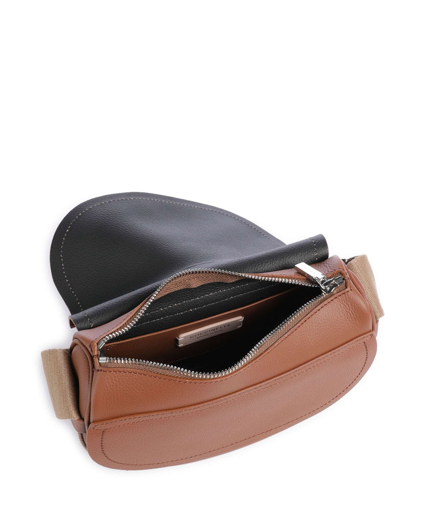 Coccinelle Raquel Crossbody bag cognac/noir