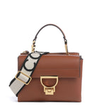 Coccinelle Arlettis Signature Bolsa tiracolo cognac