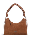 Coccinelle Boheme Suede Bolsa tiracolo cognac