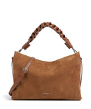Coccinelle Boheme Suede Saco de balde cognac