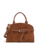 Coccinelle Sabine Suede Bolsa cognac