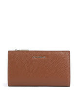 Coccinelle Metallic Soft RFID Bolsa cognac
