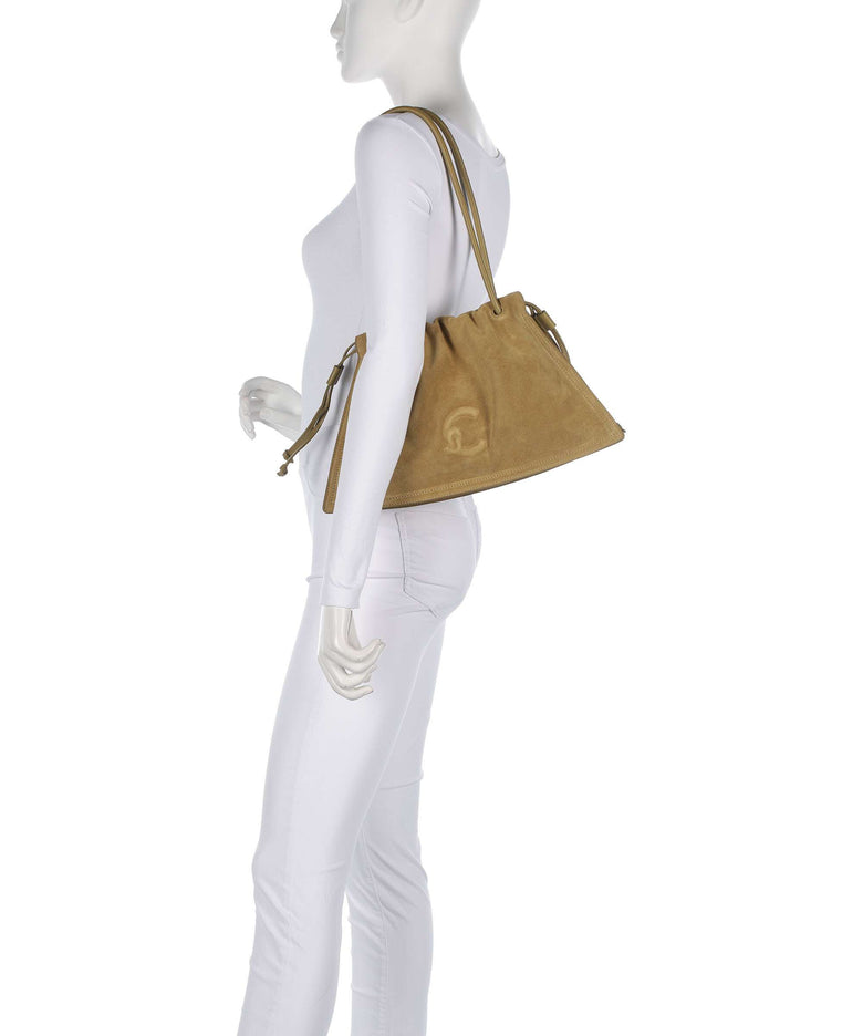 Coccinelle Dulse Bucket bag seagrass