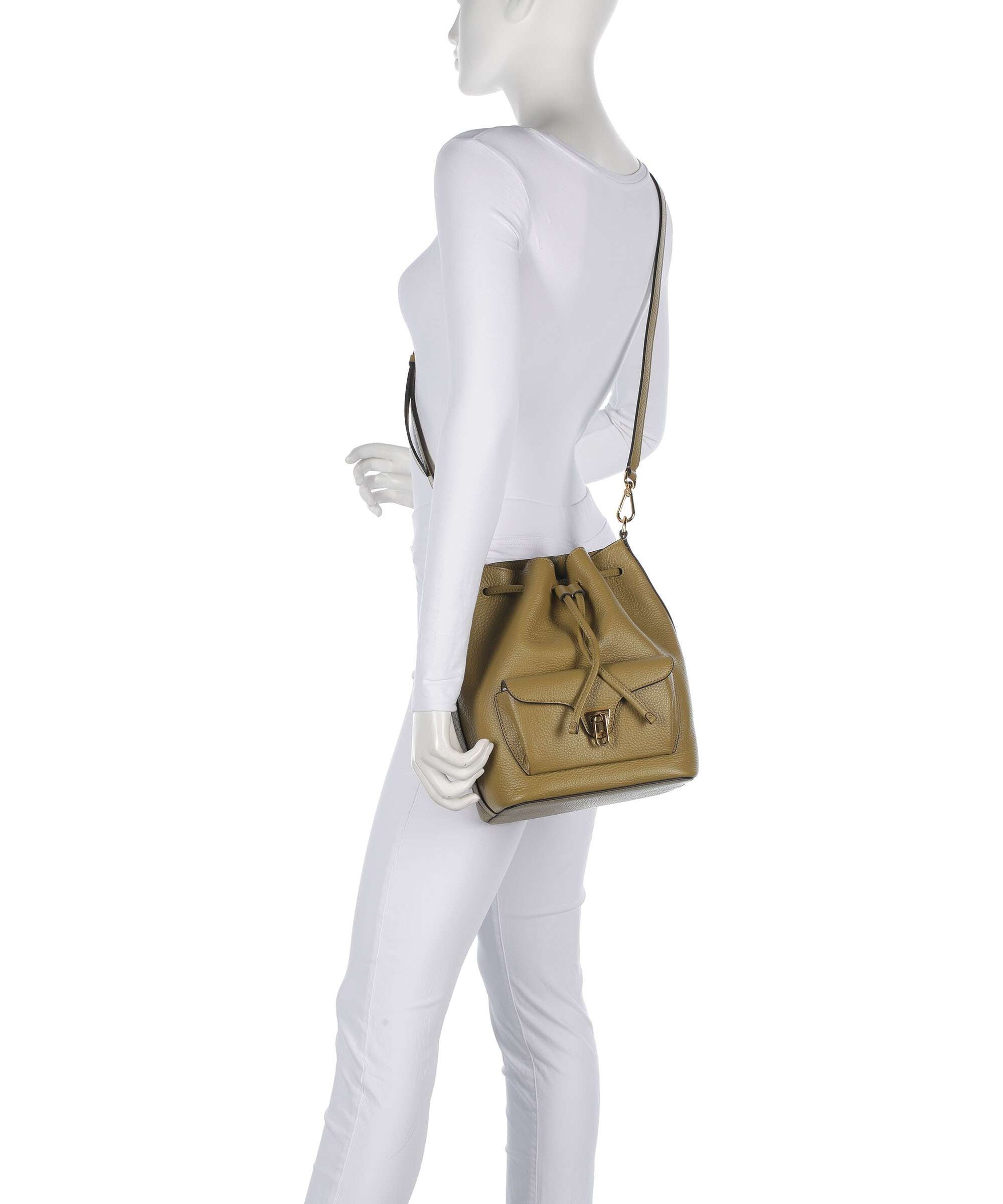 Coccinelle Beat Generation Bucket bag seagrass