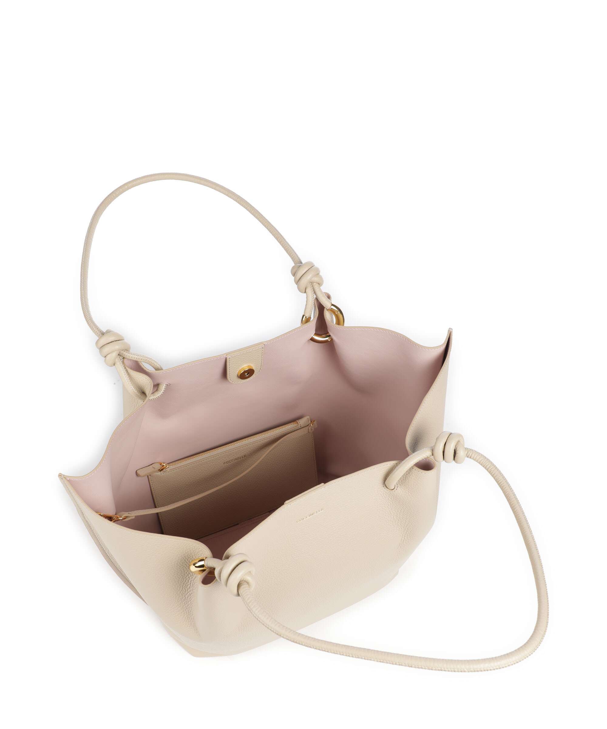 Coccinelle Finn Tote bag sandshell