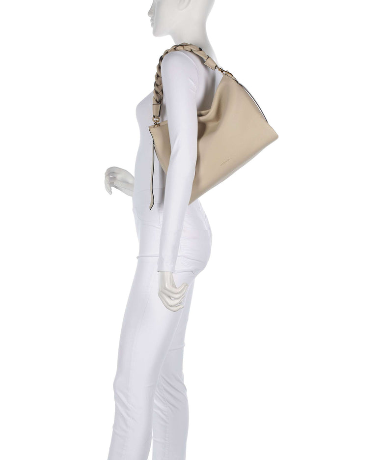 Coccinelle Boheme Grana Double Handbag sandshell/seagrass