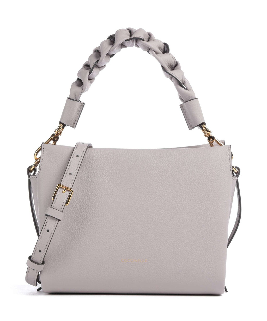 Coccinelle Boheme Grana Double Handbag oyster/pearl