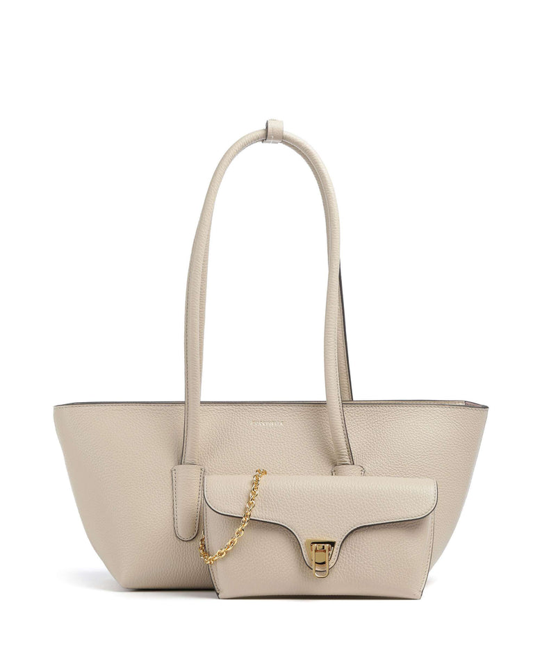 Coccinelle Beat Double Shoulder bag sandshell