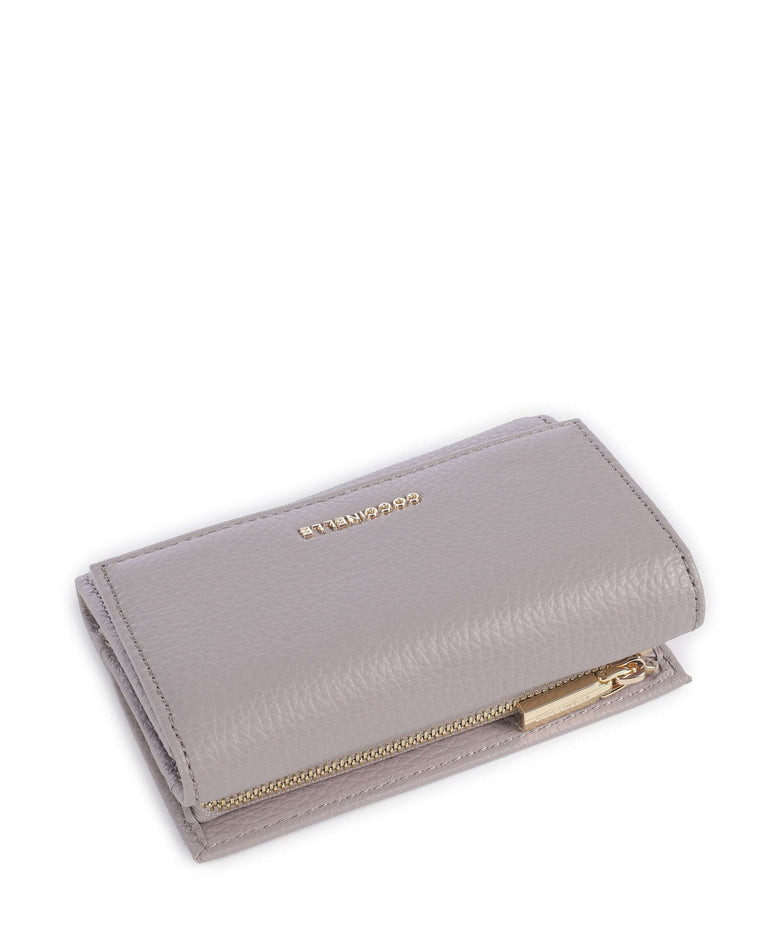 Coccinelle Metallic Soft Wallet oyster