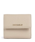 Coccinelle Metallic Soft Wallet sandshell