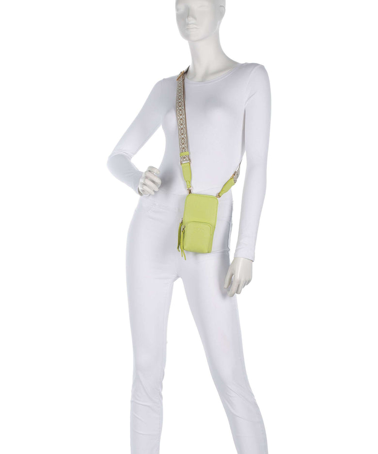 Coccinelle Pixie Phone bag green glow