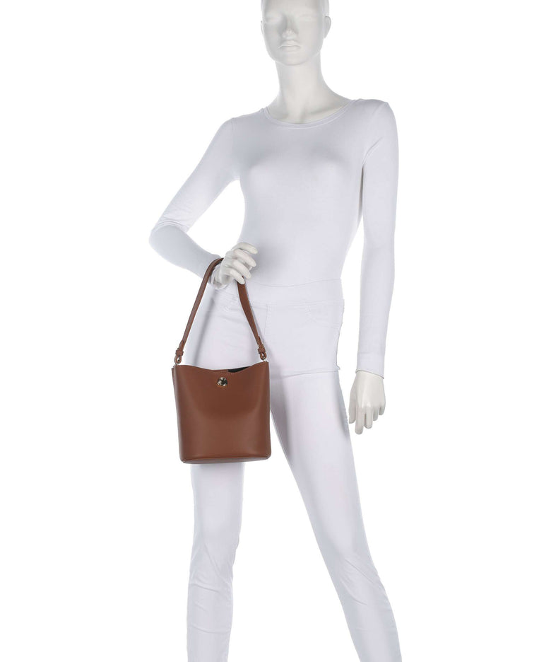 Coccinelle Nikla Bucket bag cognac/noir