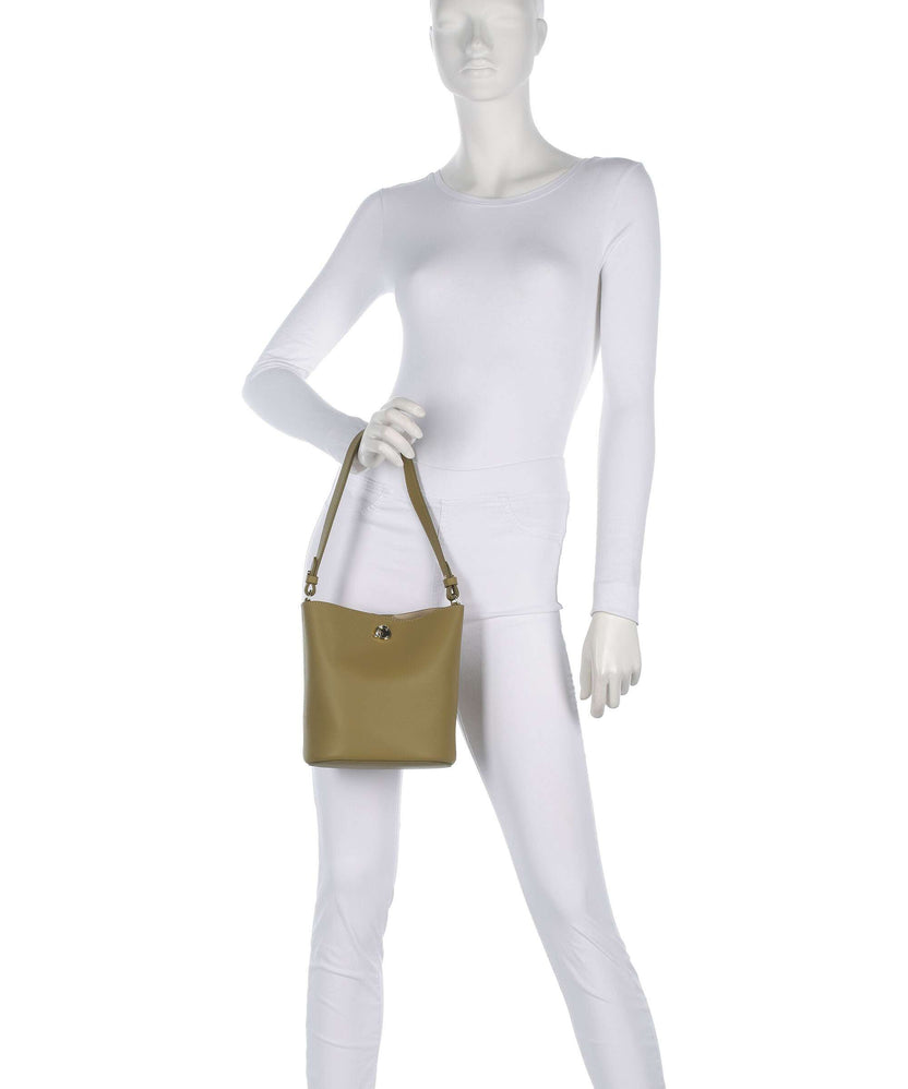 Coccinelle Nikla Bucket bag seagrass/sandshell