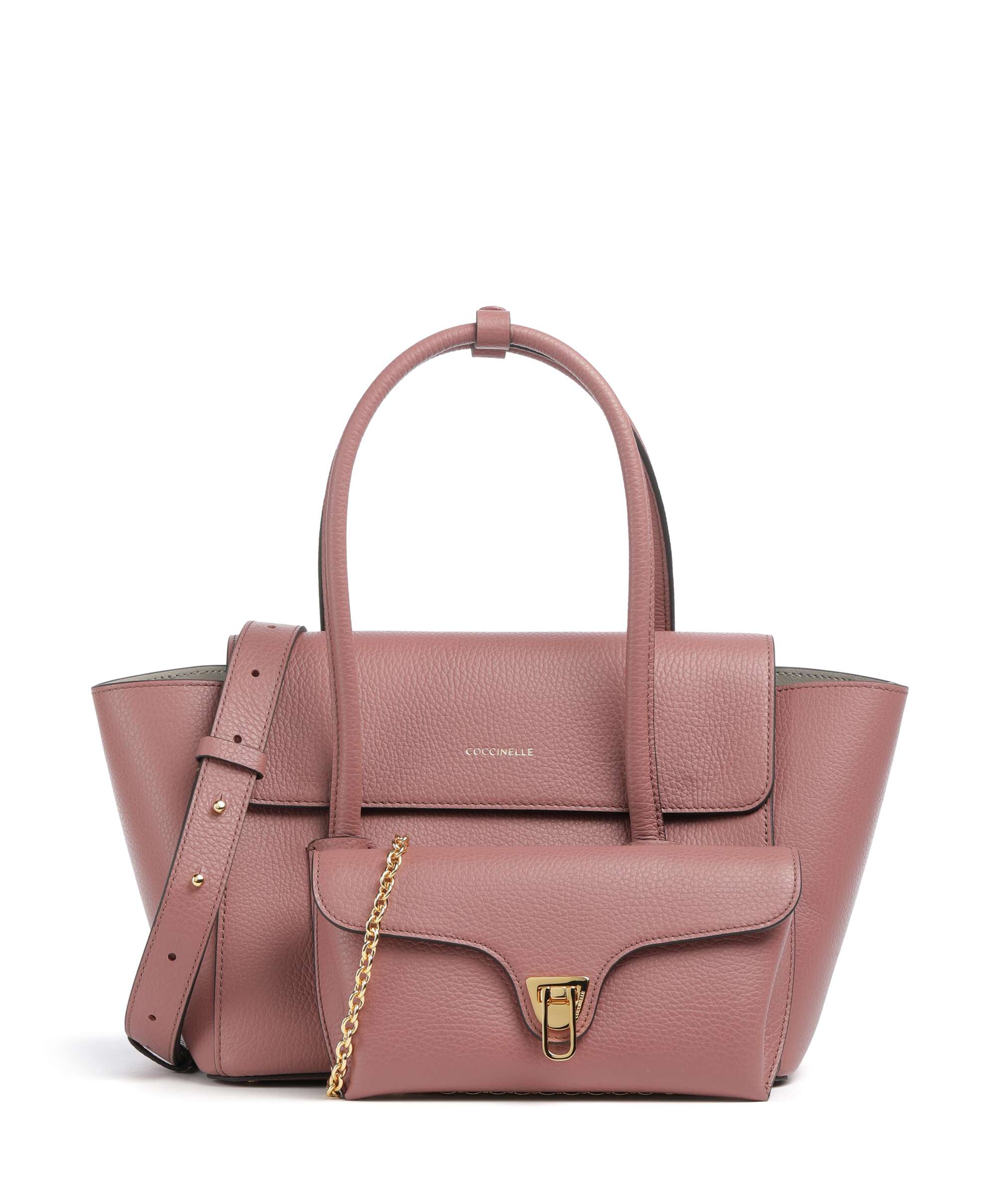 Coccinelle Beat Double Handbag winter rose
