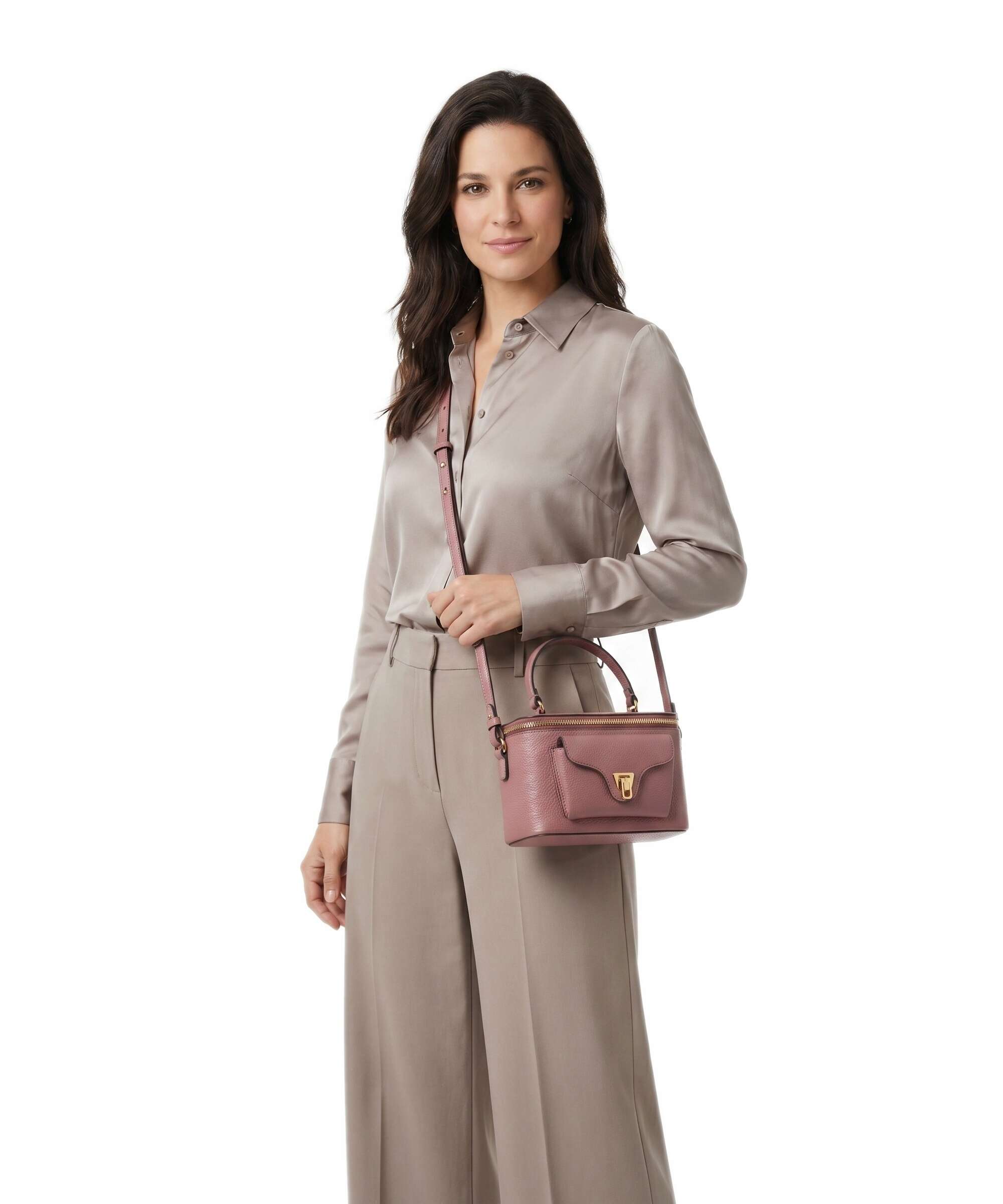 Coccinelle Beat Generation Crossbody bag winter rose