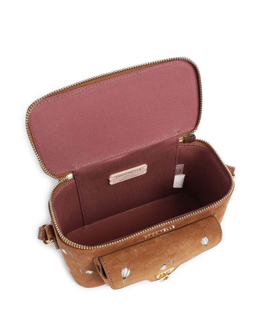 Coccinelle Beat Generation Crossbody bag cognac