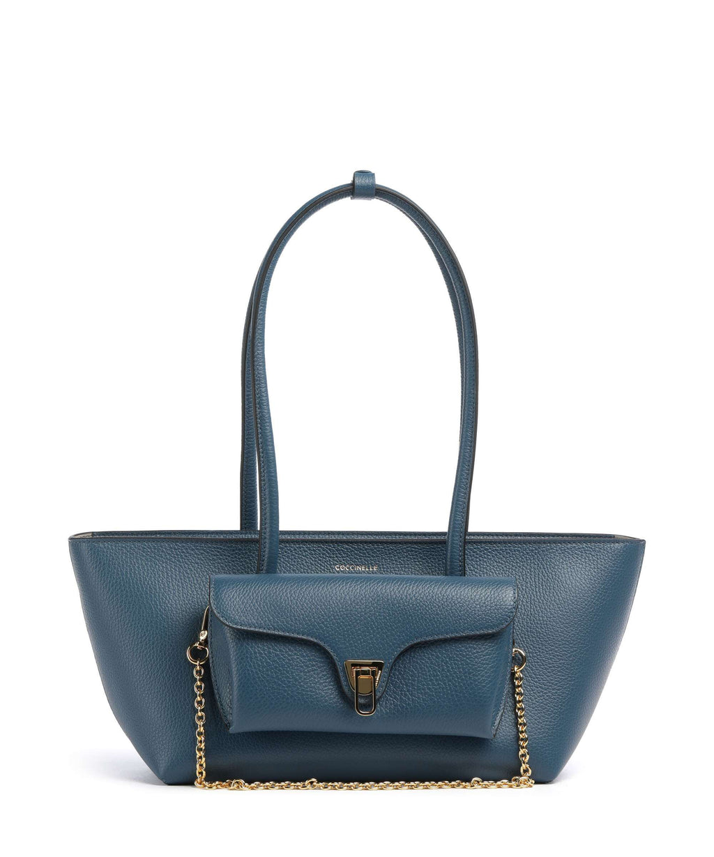 Coccinelle Beat Double Shoulder bag deep blue