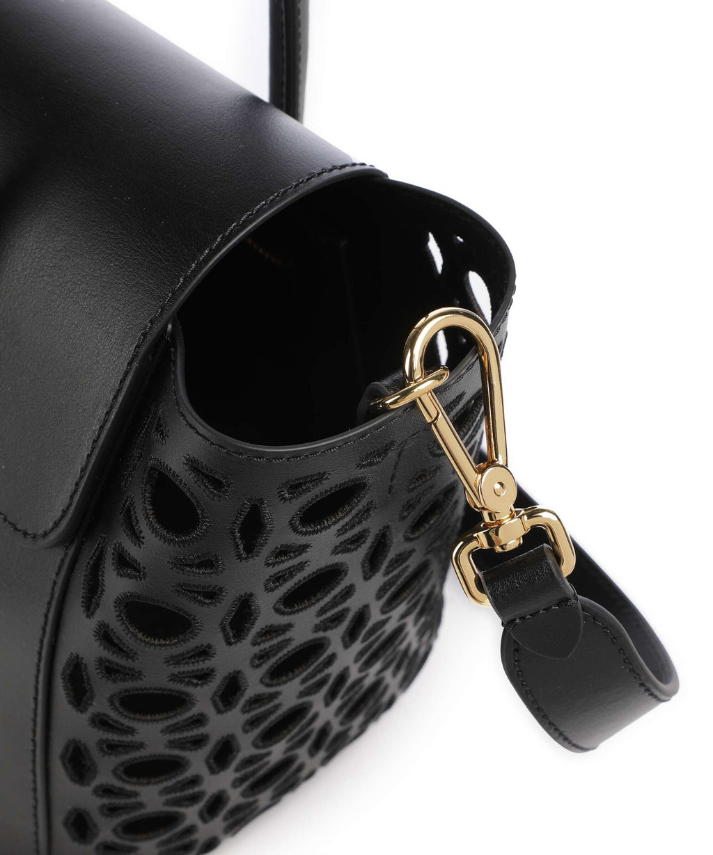 Coccinelle Beat Double Monogram Handbag noir