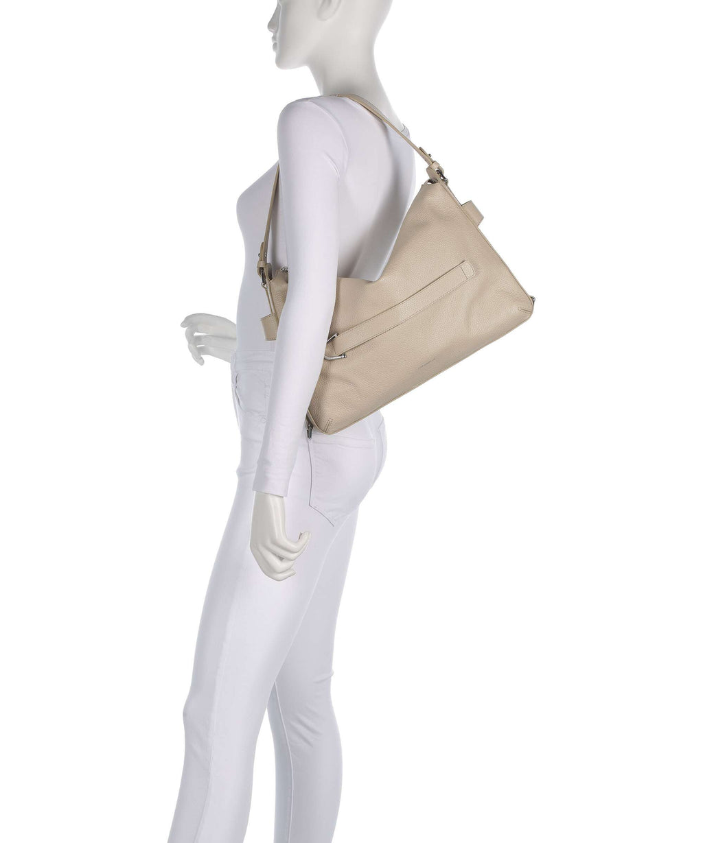 Coccinelle Gretel Ribbon Hobo bag sandshell