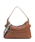 Coccinelle Gretel Ribbon Hobo bag cognac