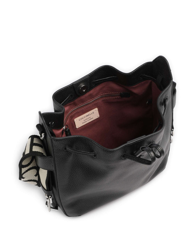 Coccinelle Gretel Ribbon Bucket bag noir