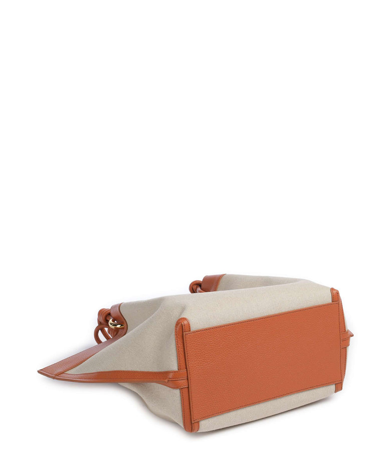 Coccinelle Finn Canvas Tote bag natural/crab