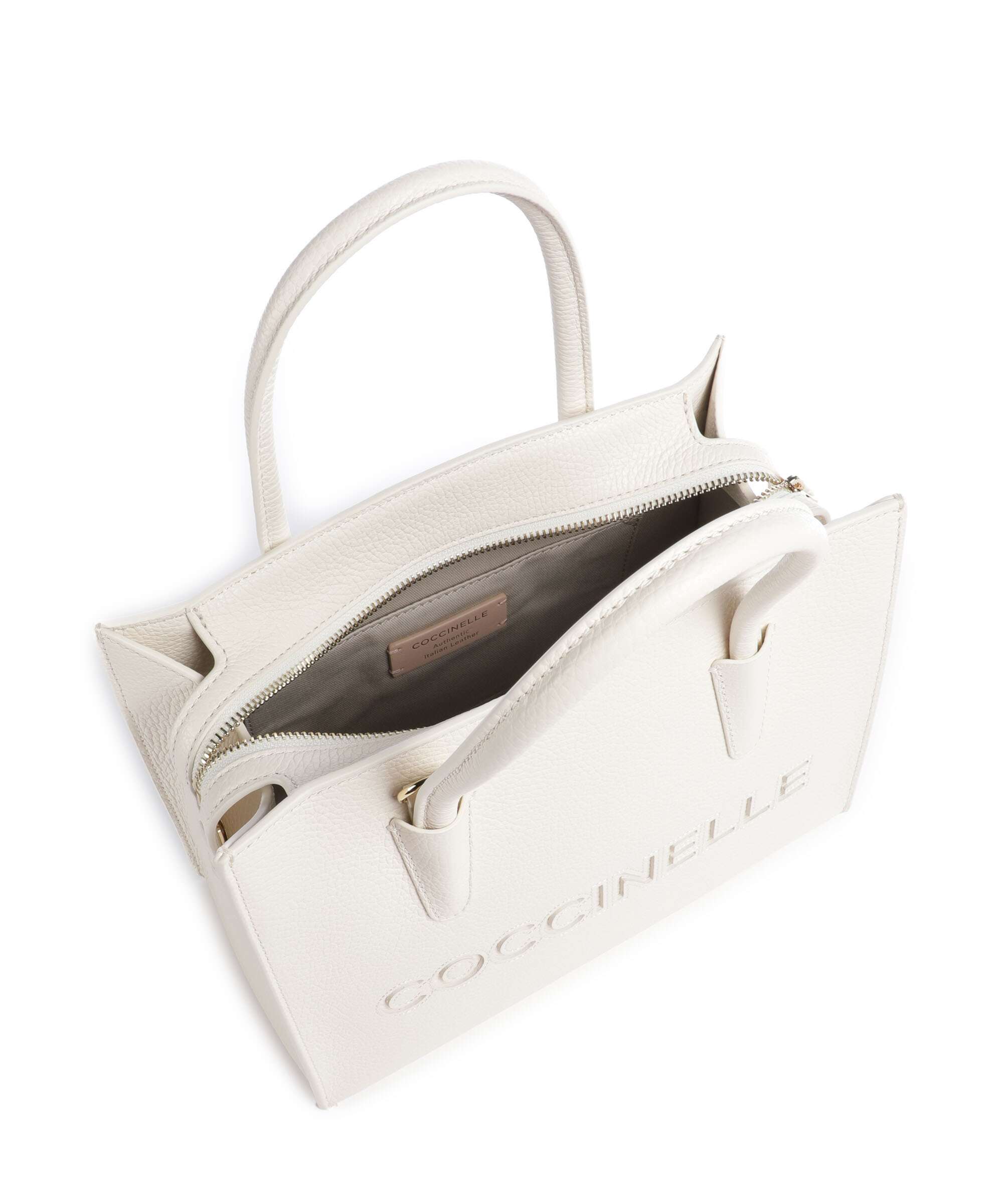 Coccinelle Myrtha Handbag pearl