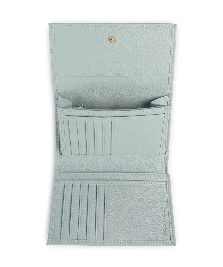 Coccinelle Metallic Soft Wallet aquamarine