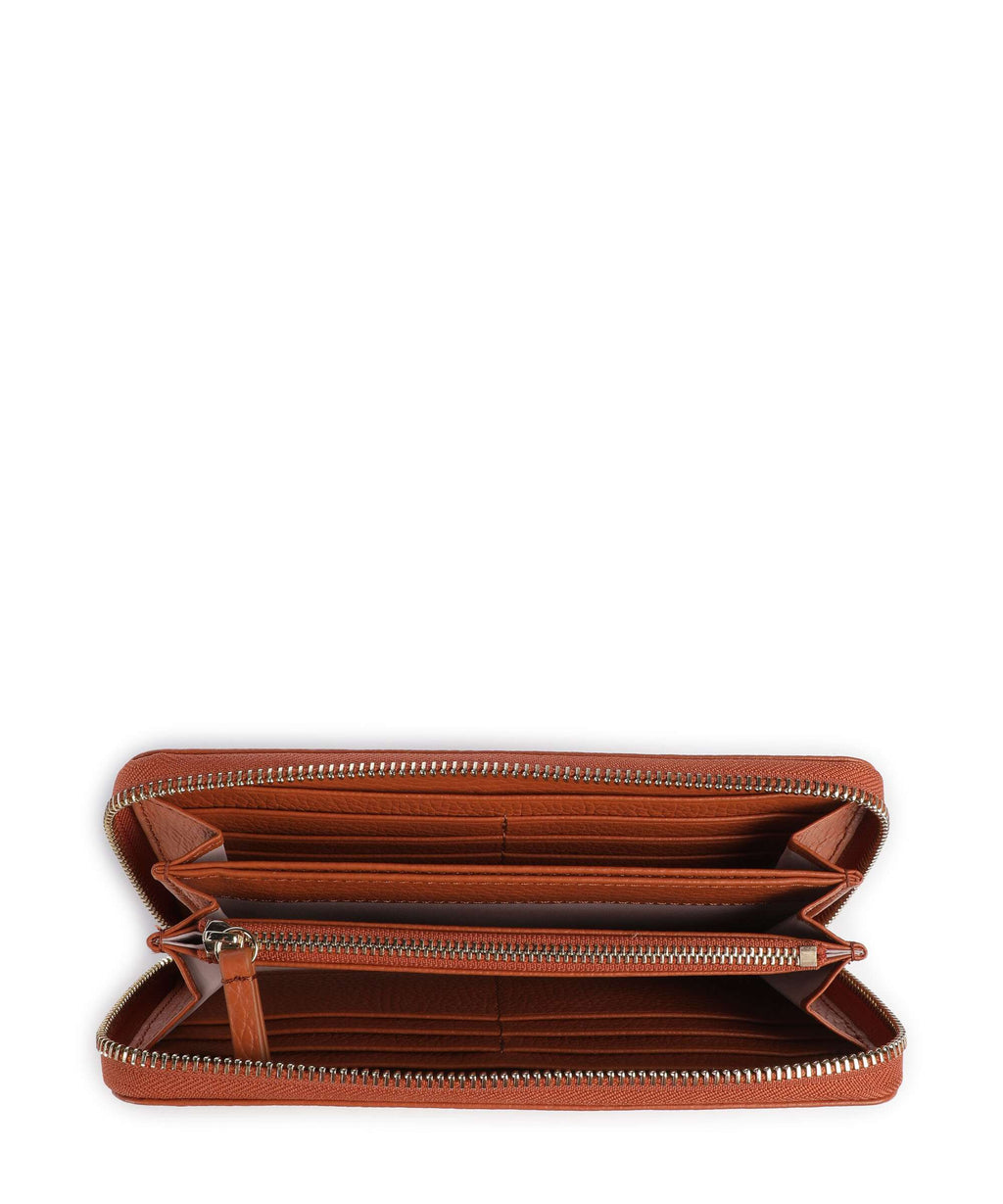 Coccinelle Metallic Soft Wallet crab