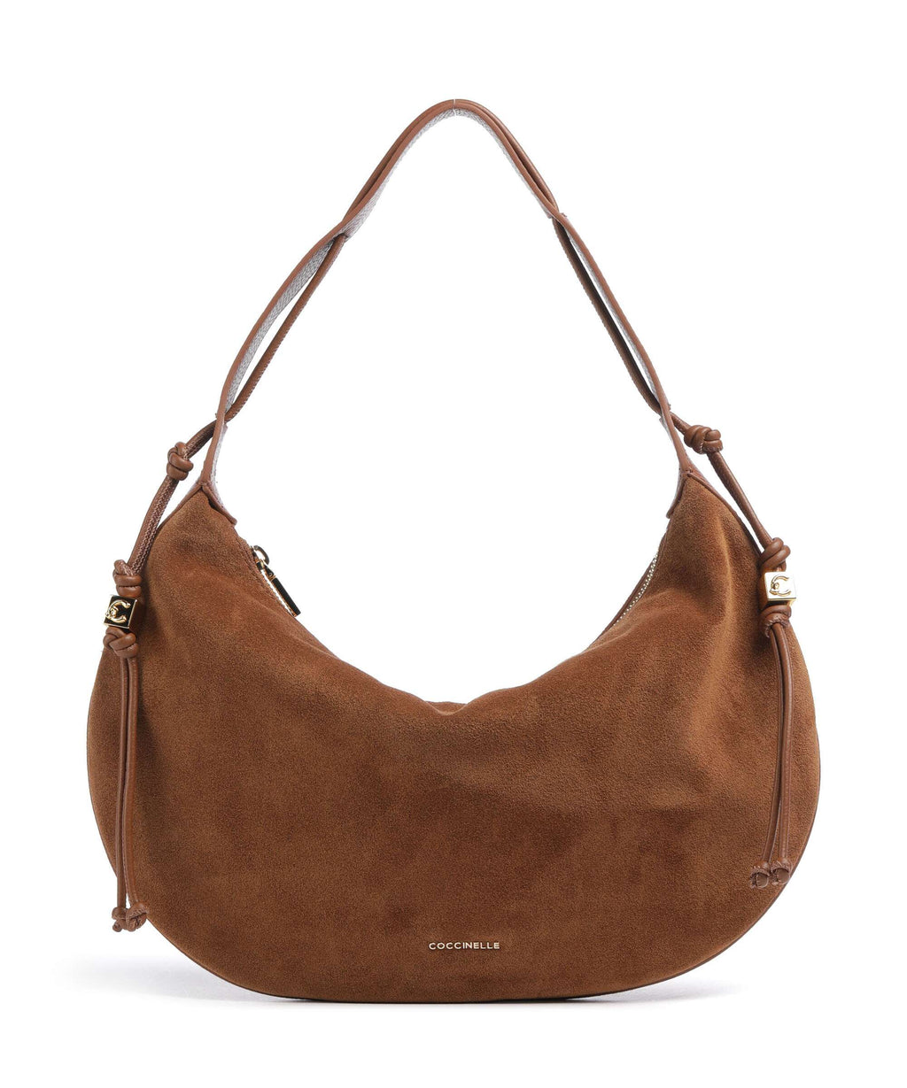 Coccinelle Thess Hobo bag cognac