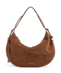 Coccinelle Thess Suede Hobo bag cognac