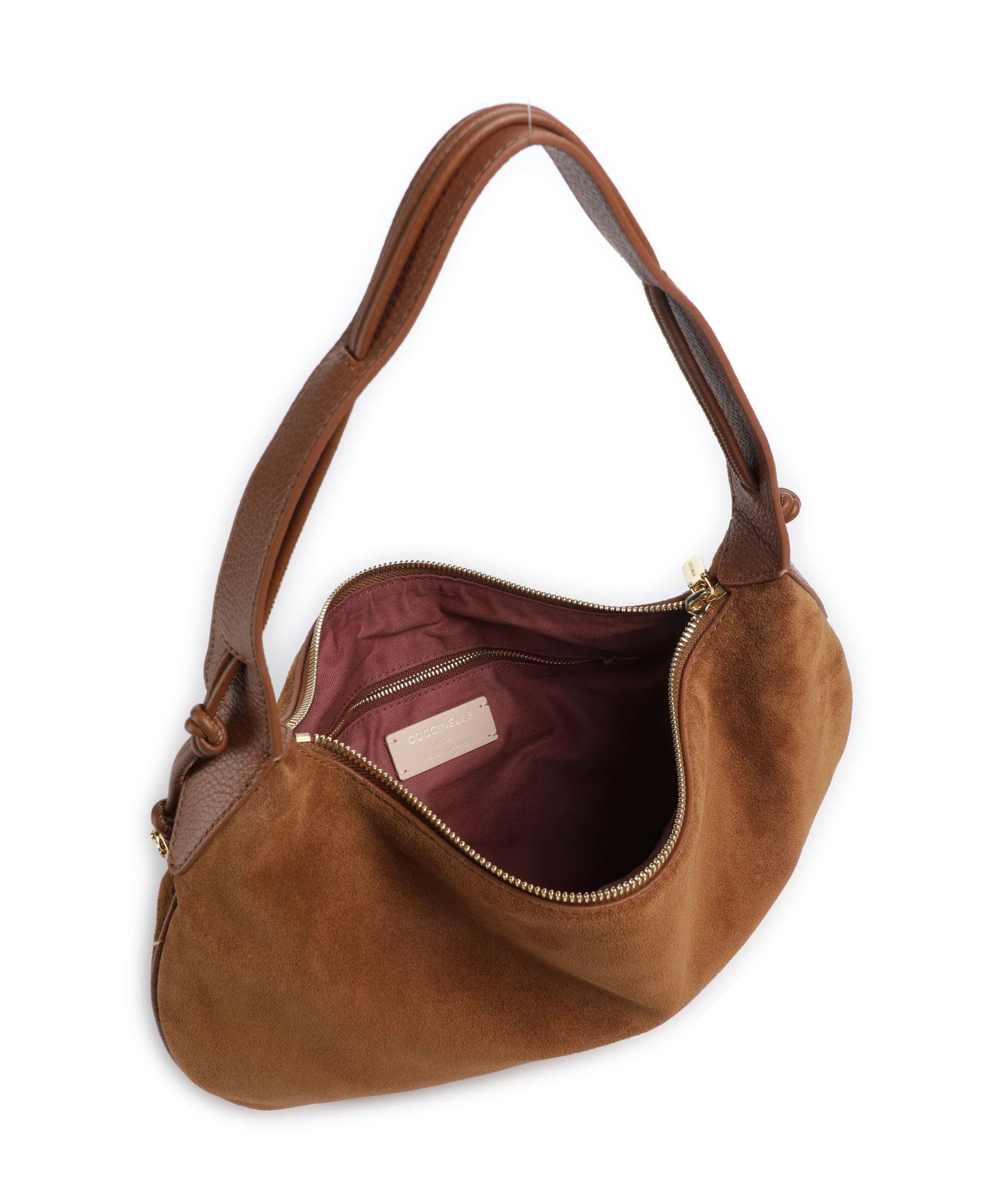Coccinelle Thess Hobo bag cognac