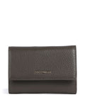 Coccinelle Metallic Soft Wallet fango