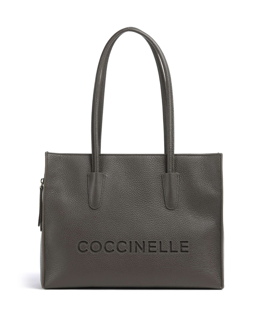 Coccinelle Myrtha Tote bag fango