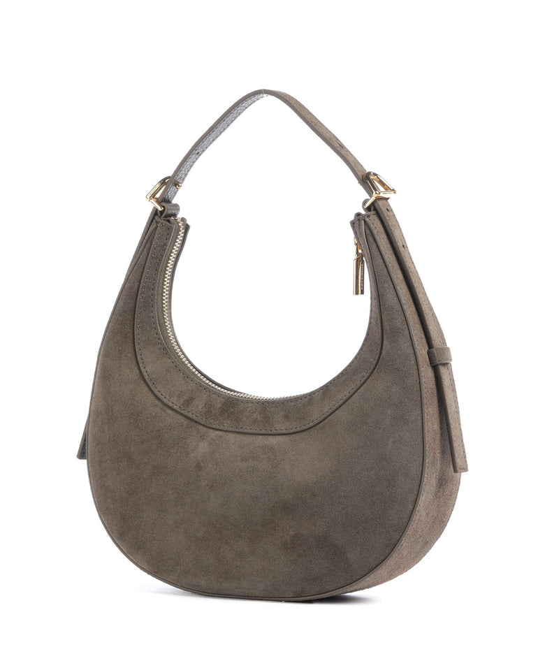Coccinelle Whisper Suede Shoulder bag fango