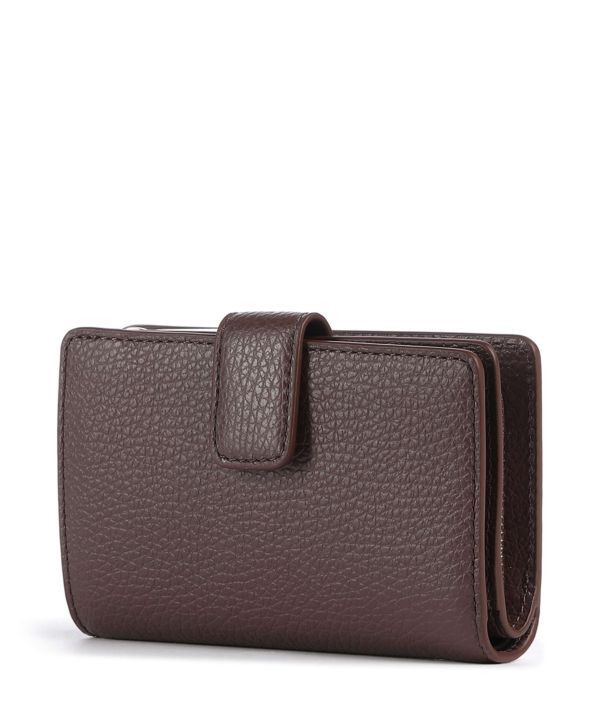 Coccinelle Metallic Soft Wallet berry