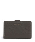 Coccinelle Metallic Soft Wallet fango