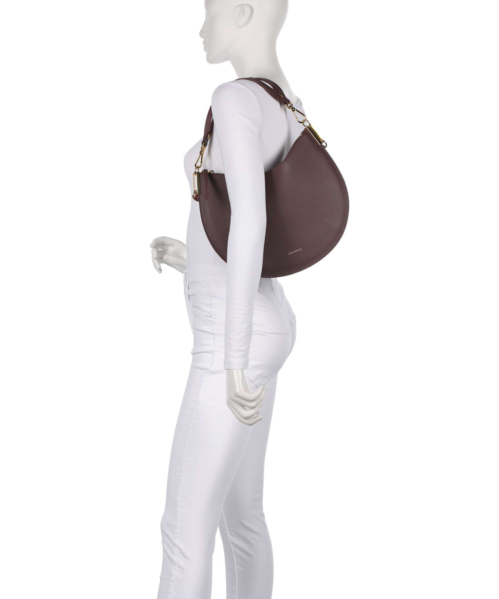 Coccinelle Sunup Hobo bag berry/winter rose